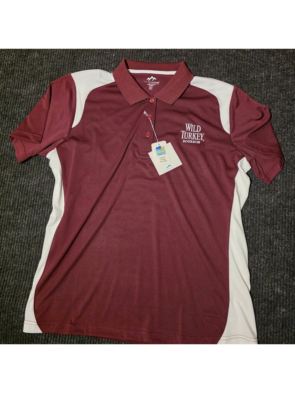 Wild Turkey Bourbon Women's Performance Polo Shirt XL